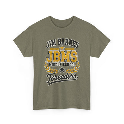 Jim Barnes Middle School JBMS Toreadors T-Shirt