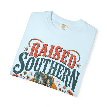 Raised Southern T-Shirt — Gonzales, Texas Retro Western Tee