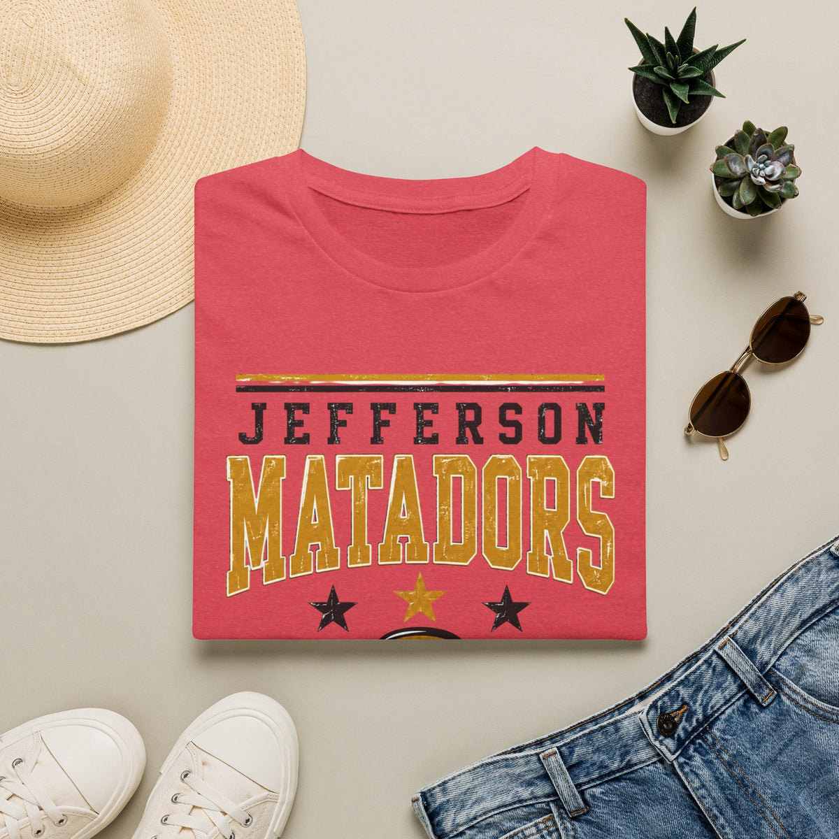Jefferson Matadors Elementary T-Shirt — School Spirit Tee