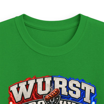 Kids Rivalry Football Tee — Canyon vs New Braunfels ‘Wurst Bowl’ 2026 Game Day Shirt