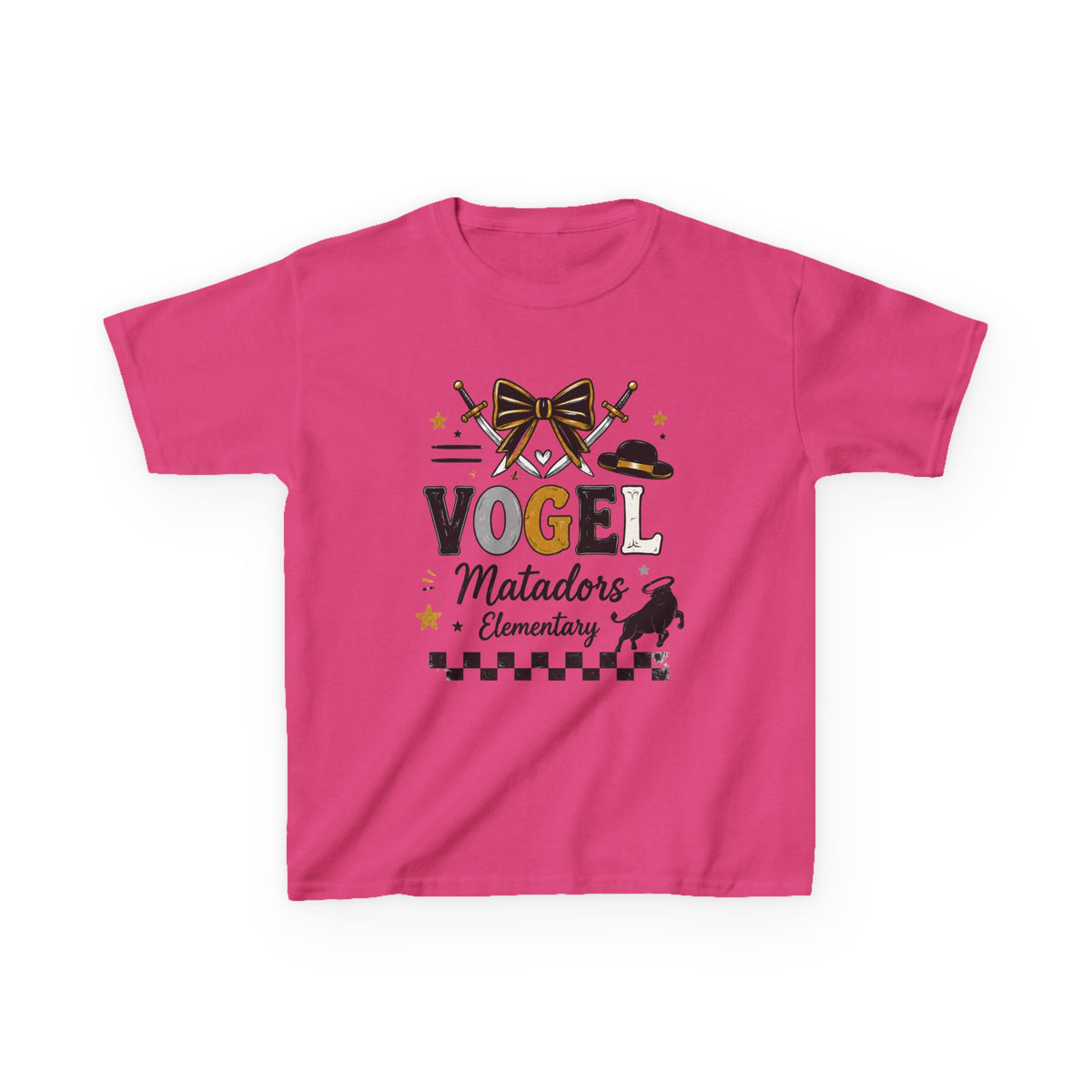 Matadors Elementary Kids T‑Shirt — "Vogel" School Spirit Tee