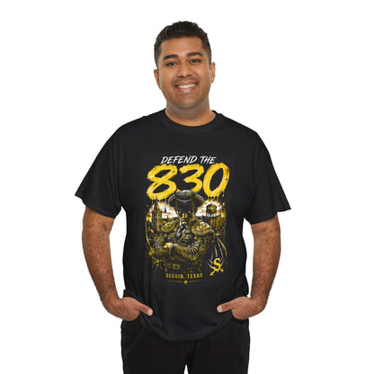 Defend The 830 Matador T-Shirt — San Antonio Pride, Military/Streetwear Graphic Tee