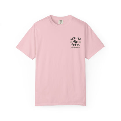 Mr. & Mrs. Shake Logo Unisex Garment-Dyed T-shirt