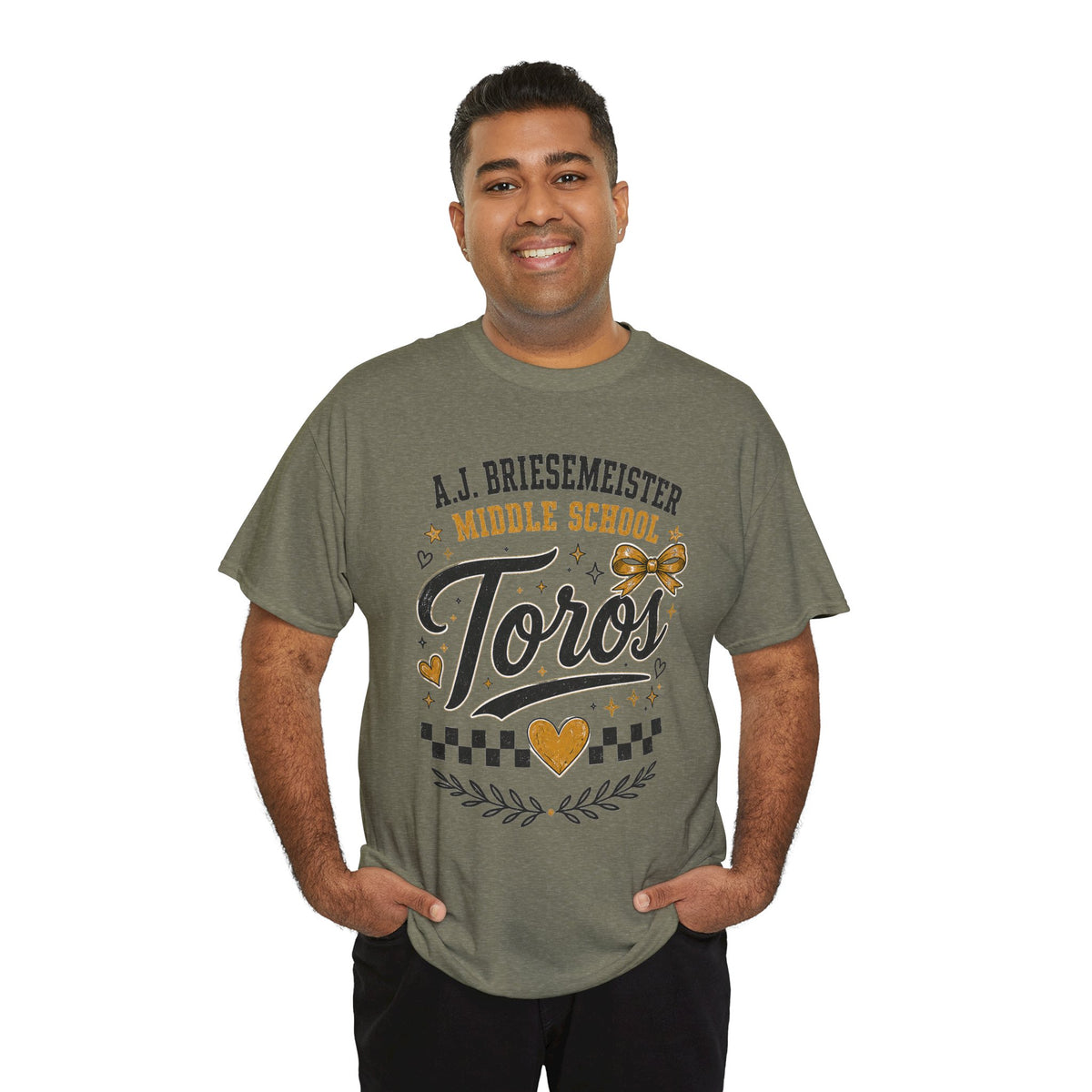 Toros Middle School Tee — L.J. Briesemaster School Spirit Shirt