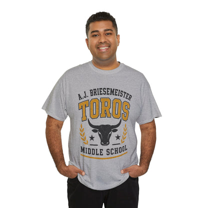 Toros Middle School Tee — A.J. Briesemeister School Spirit T-Shirt
