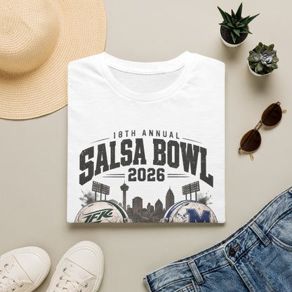 Salsa Bowl 2026 T-Shirt — 18th Annual Game Day Tee