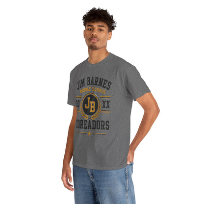 Jim Barnes Middle School Toreadors T-Shirt — School Spirit Tee with JB Crest