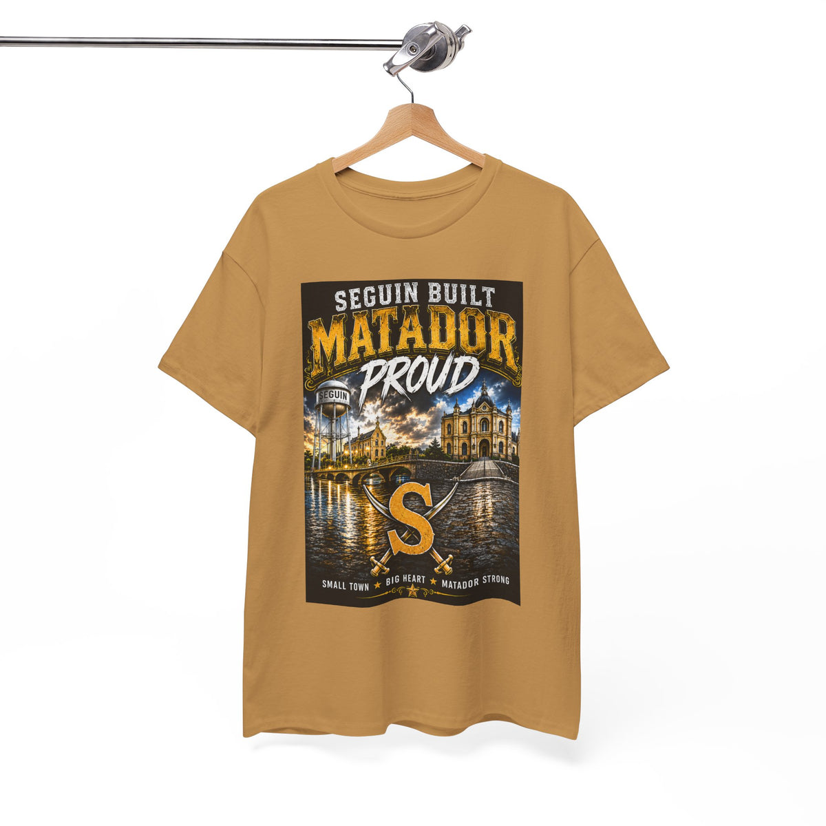 Seguin Built Matador Proud T-Shirt — Local City Pride Tee