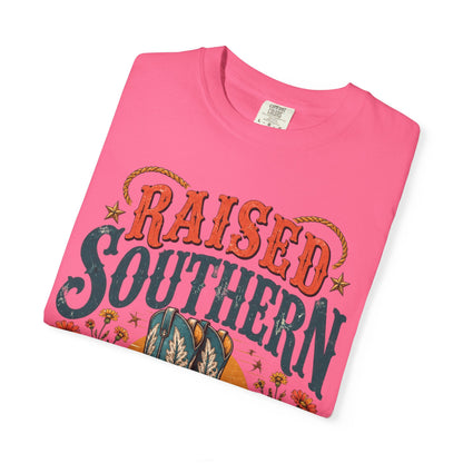 Raised Southern T-Shirt — Gonzales, Texas Retro Western Tee