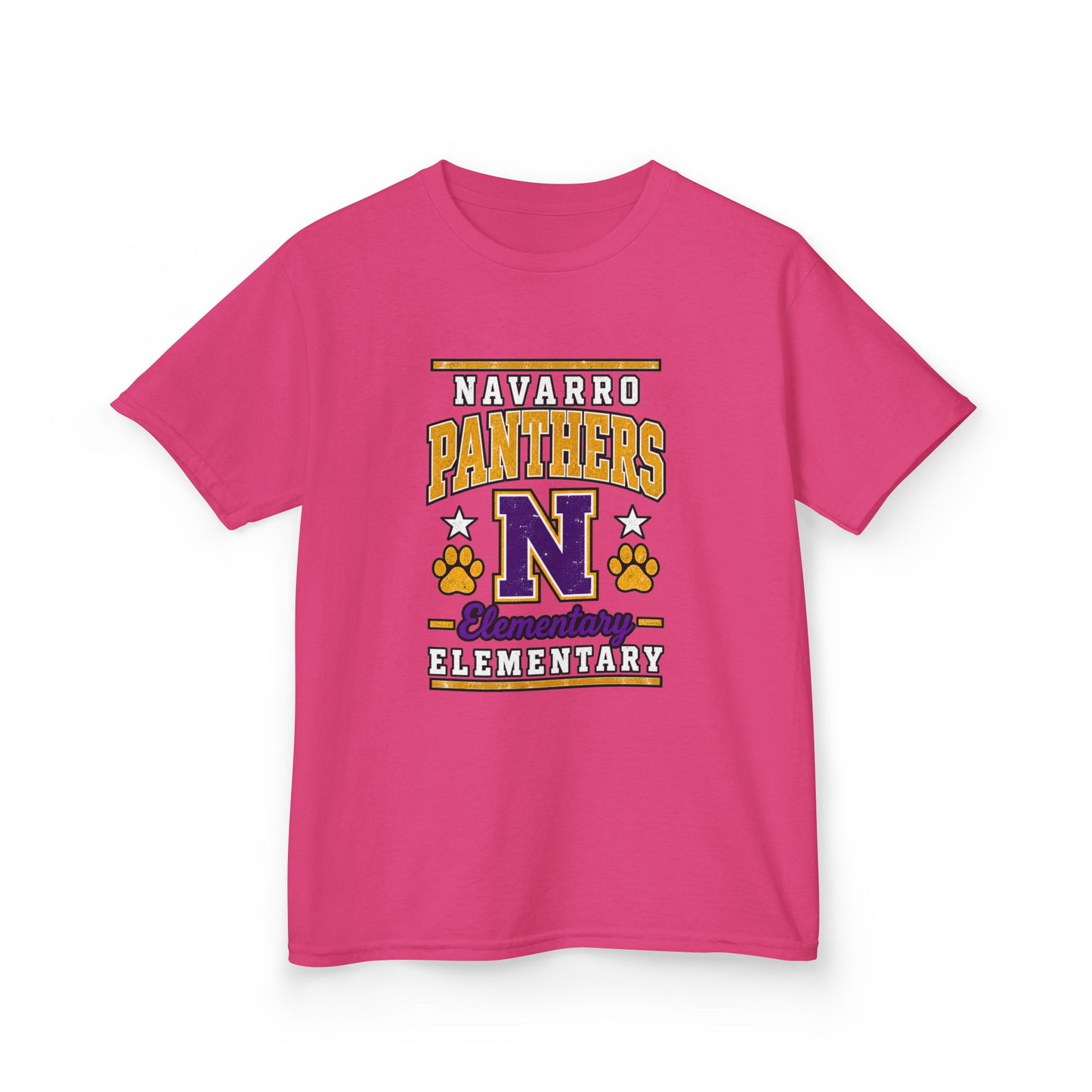 Navarro Panthers Kids T-Shirt — 'N' Elementary School Spirit Tee