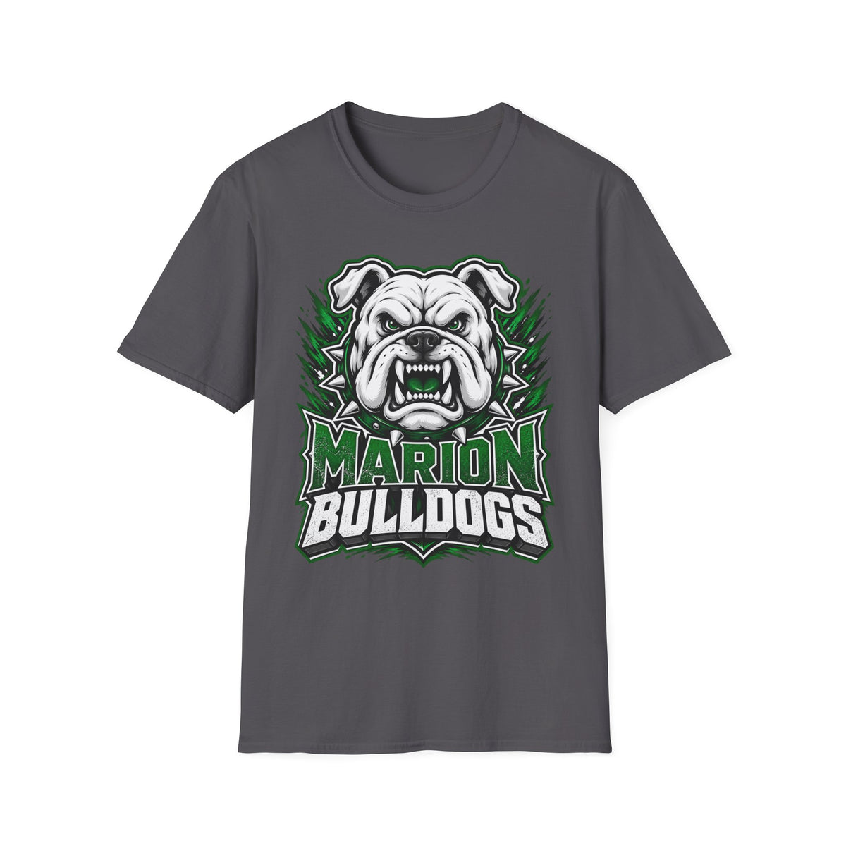 Bulldogs Mascot T-Shirt — Marion Bulldogs School Spirit Tee