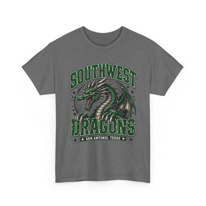 Southwest Dragons T-Shirt — San Antonio Texas Green Dragon Graphic Tee