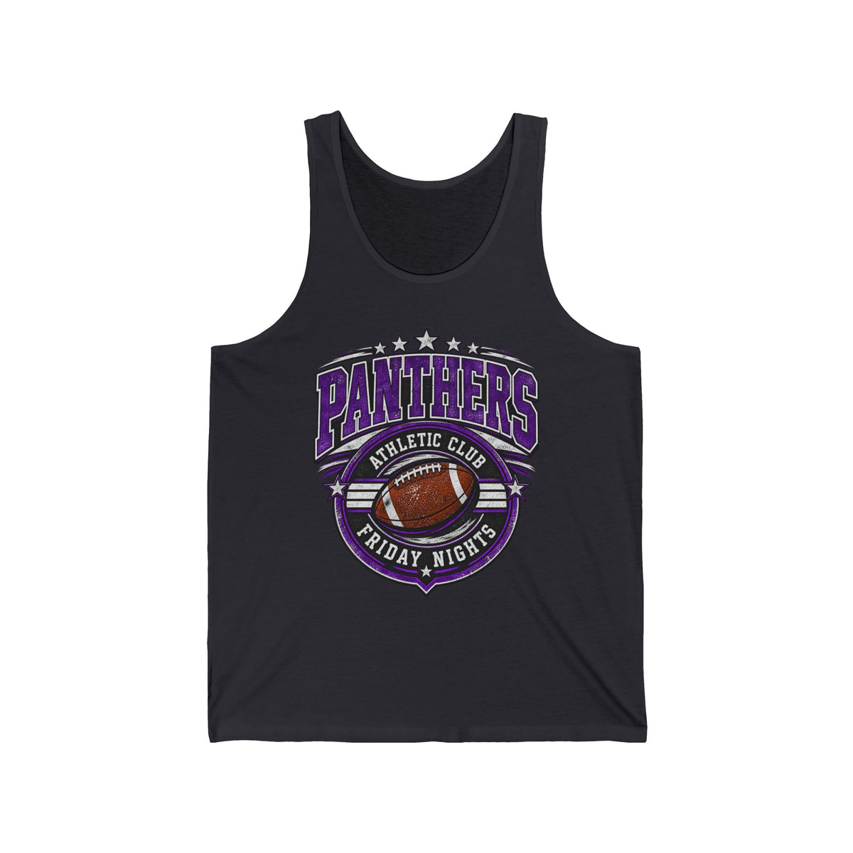Panthers Friday Nights Football Tank — Personalized 'Wright 26' Athletic Club Jersey