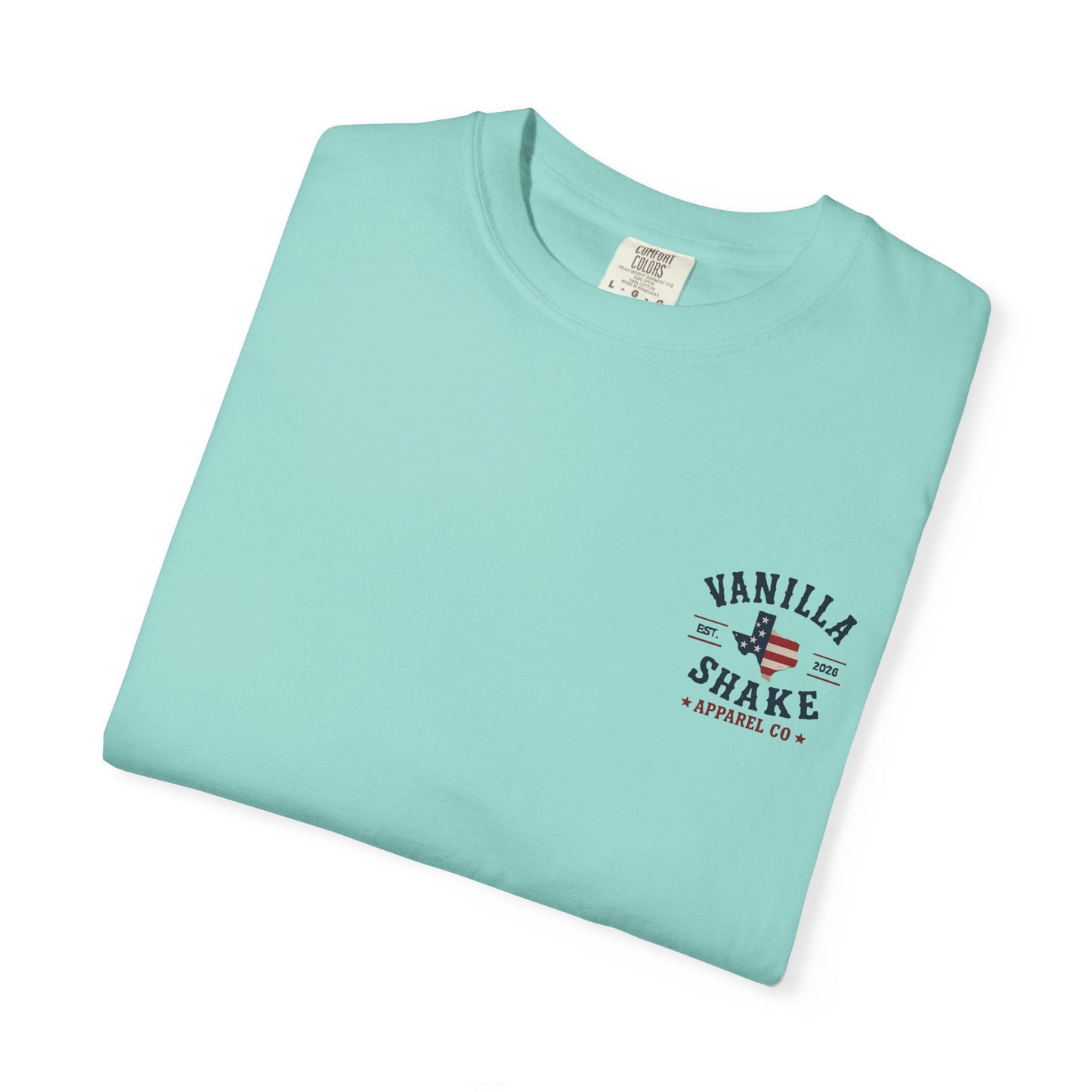 Mr. & Mrs. Shake 4th of July Unisex Garment-Dyed T-shirt