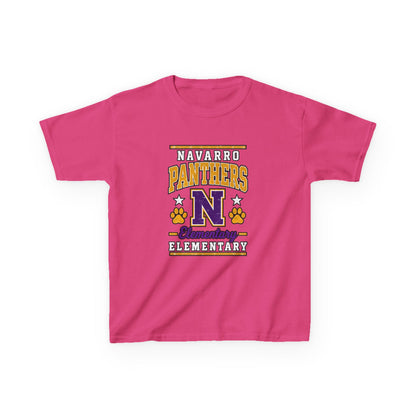 Navarro Panthers Kids T-Shirt — 'N' Elementary School Spirit Tee