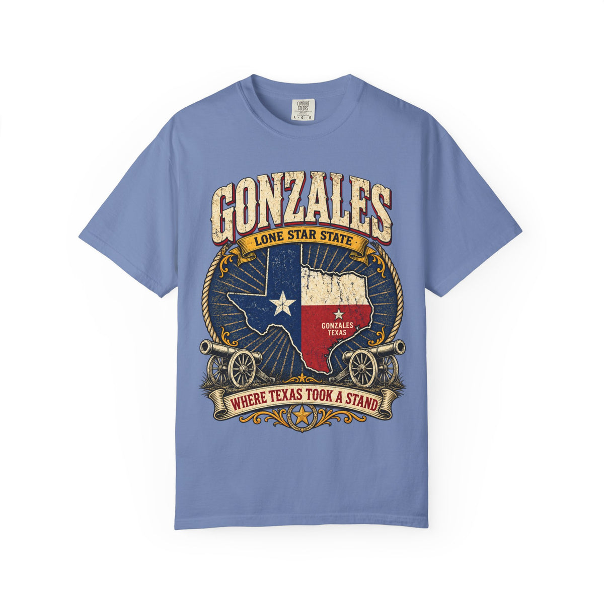 Gonzales Texas T-Shirt — 'Where Texas Took a Stand' Lone Star Heritage Tee