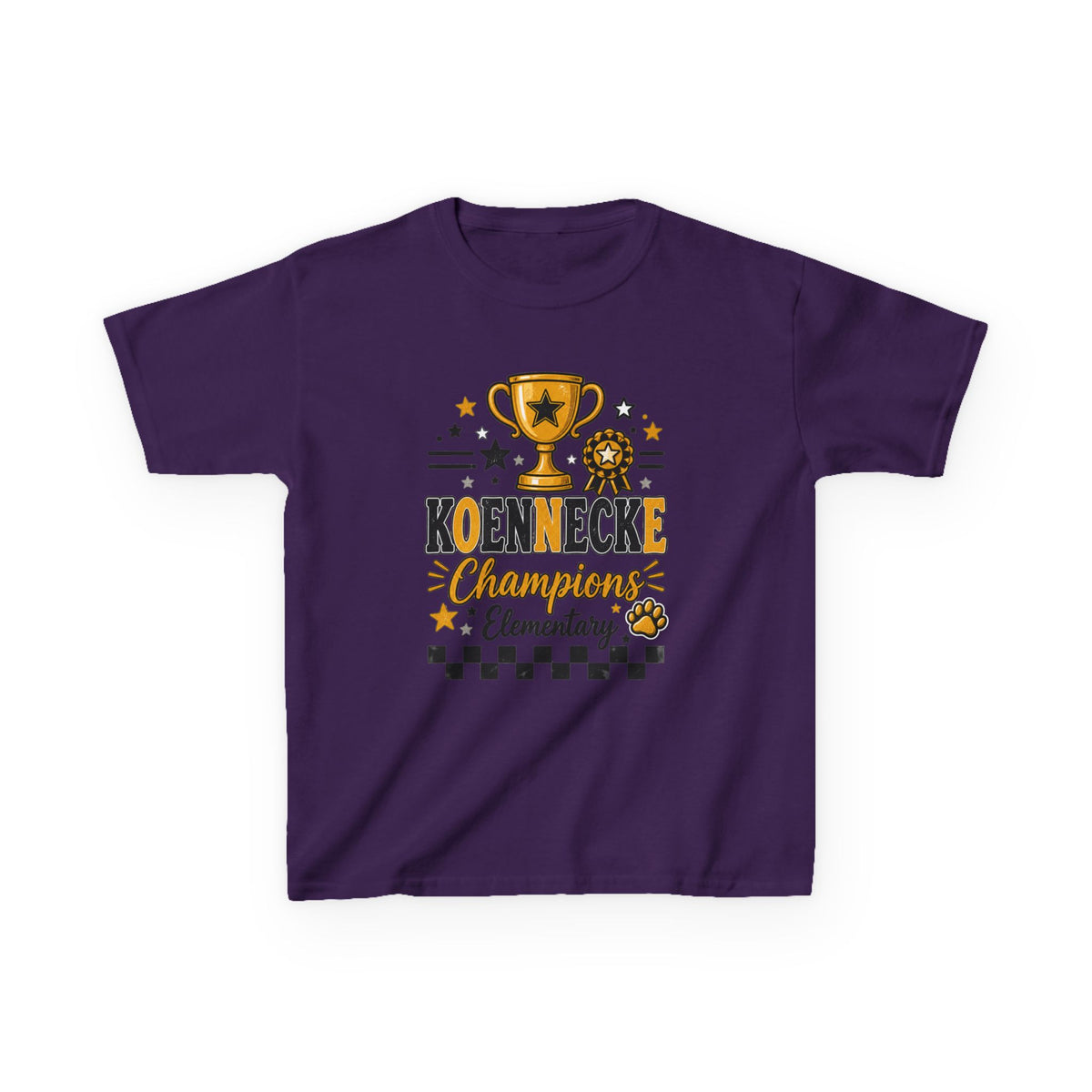 Kids Tee — Koennecke Champions Elementary School Spirit Shirt