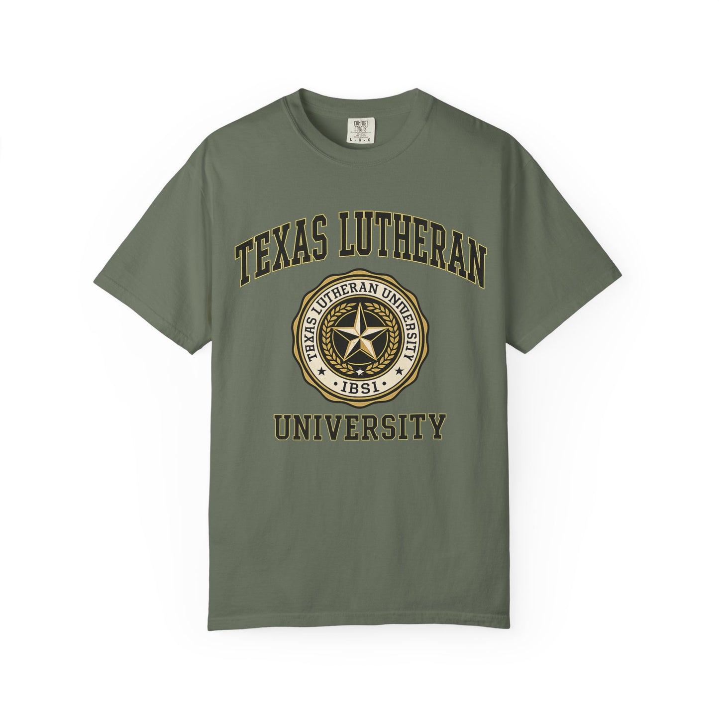 Texas Lutheran University Seal T-Shirt — Vintage Campus Tee