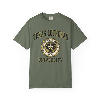 Texas Lutheran University Seal T-Shirt — Vintage Campus Tee