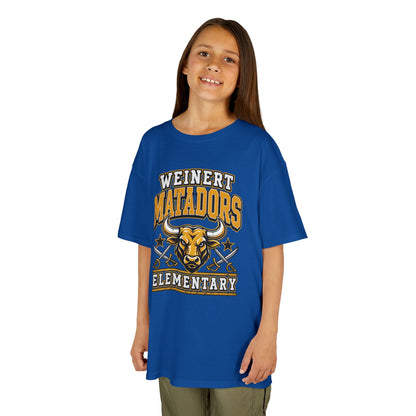 Weinert Matadors Elementary Kids T-Shirt — School Mascot Tee
