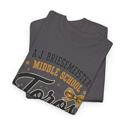 Toros Middle School Tee — L.J. Briesemaster School Spirit Shirt