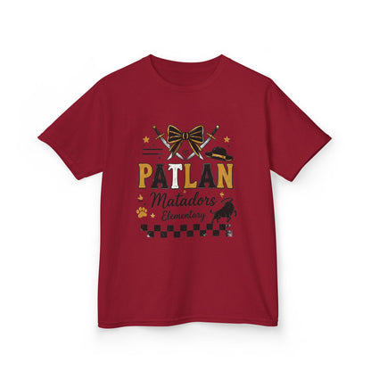 Patlan Matadors Elementary Kids T-Shirt — School Spirit Tee