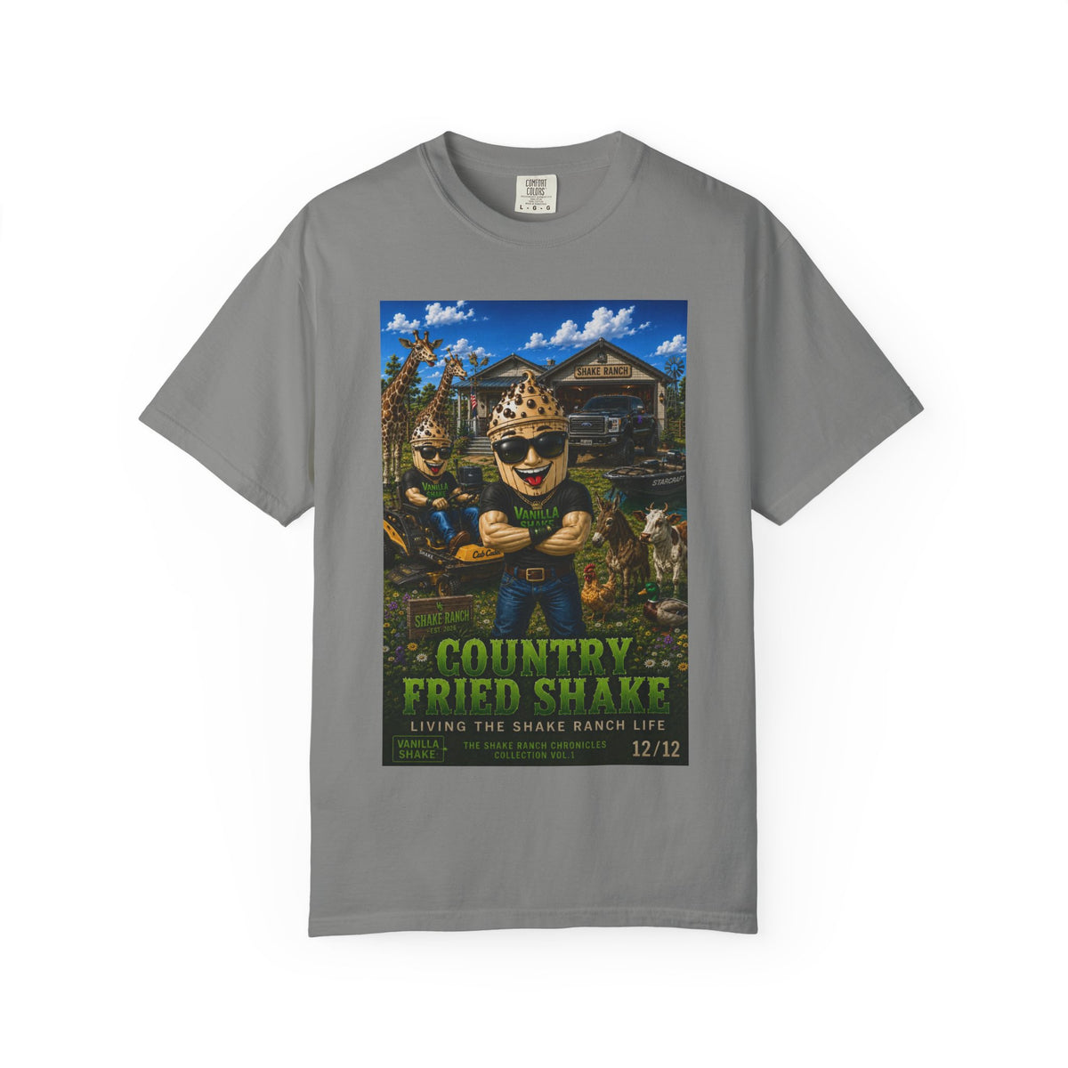 Country Fried Shake - Shake Ranch Collection Vol.1 T-shirt