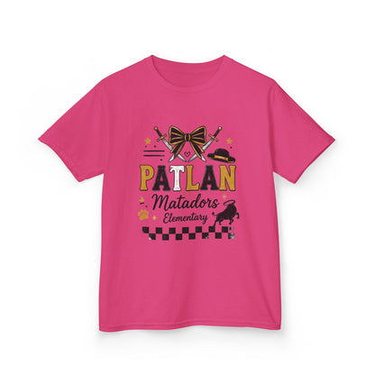Patlan Matadors Elementary Kids T-Shirt — School Spirit Tee