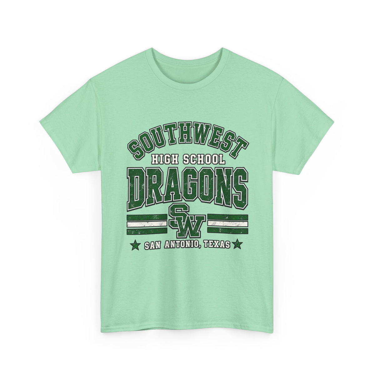 Southwest High School Dragons Tee — San Antonio, TX School Spirit Shirt