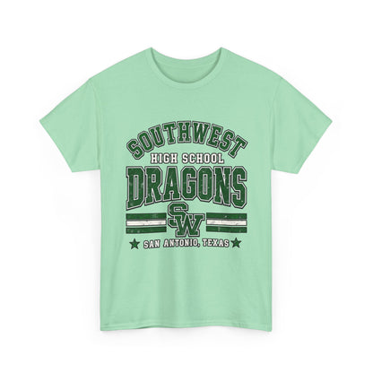 Southwest High School Dragons Tee — San Antonio, TX School Spirit Shirt