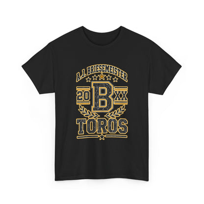 Toros Sports Crest Tee — A.J. Briesemeister Vintage Athletic Shirt