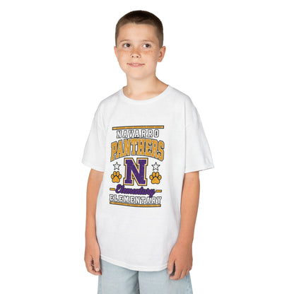 Navarro Panthers Kids T-Shirt — 'N' Elementary School Spirit Tee