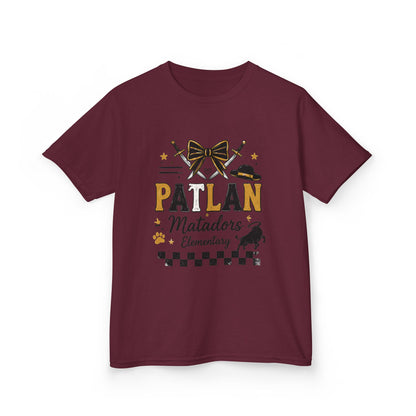 Patlan Matadors Elementary Kids T-Shirt — School Spirit Tee