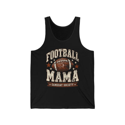 Football Mama Tank Top — Vintage Gameday Jersey Tank (Custom Name & Number)