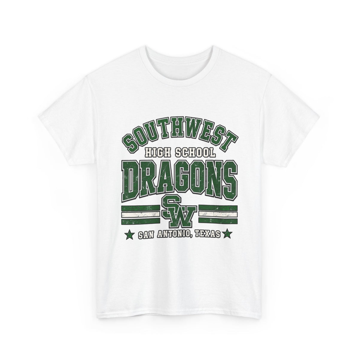 Southwest High School Dragons Tee — San Antonio, TX School Spirit Shirt