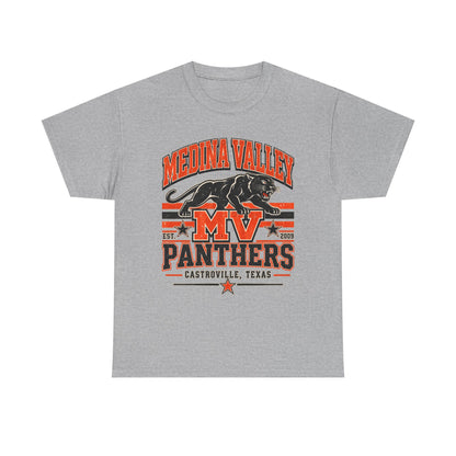 Medina Valley Panthers MV Castrovile Texas T-Shirt
