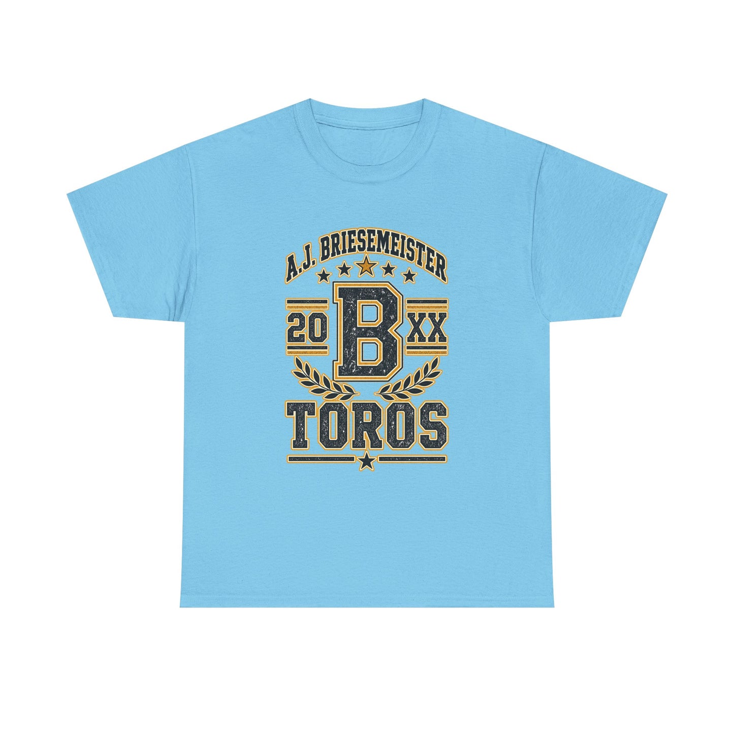 Toros Sports Crest Tee — A.J. Briesemeister Vintage Athletic Shirt