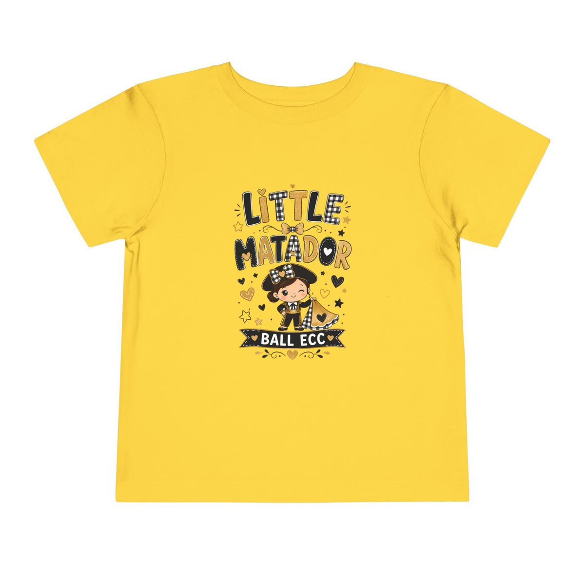 Little Matador Toddler Tee — Cute Bullfighter Baby Shirt