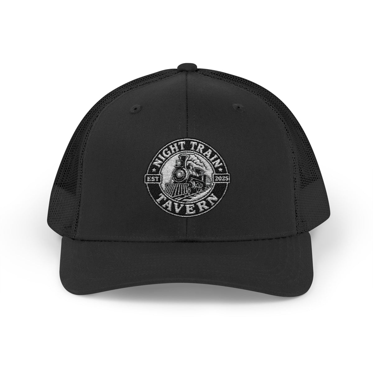 Night Train Tavern Trucker Cap-Embroidery