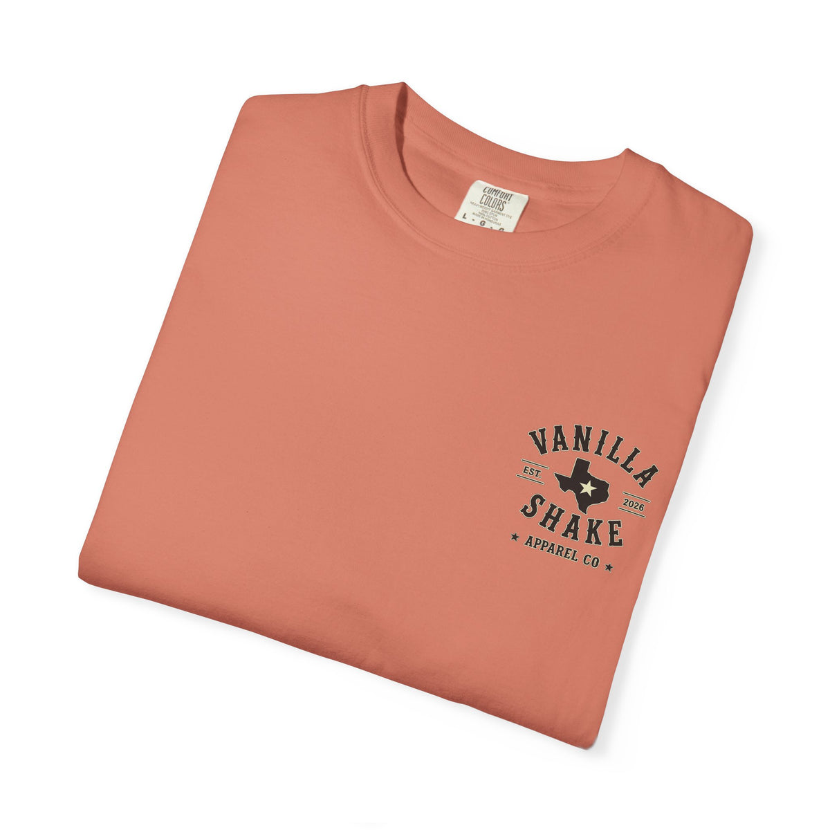 Mr. & Mrs. Shake Logo 2 - Unisex Garment-Dyed T-shirt