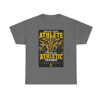 Athletic Trainer T‑Shirt — "Behind Every Athlete Stands an Athletic Trainer" Motivational Tee