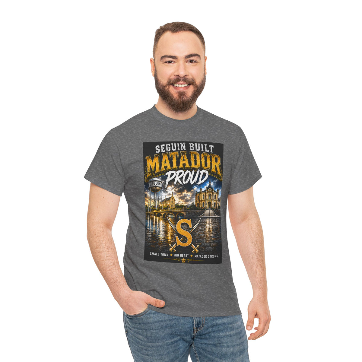 Seguin Built Matador Proud T-Shirt — Local City Pride Tee