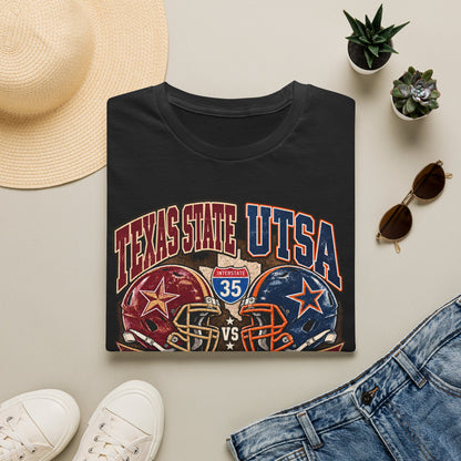 I-35 Showdown Texas State vs UTSA Football T-Shirt