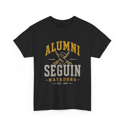 Alumni Seguin Matadors T-Shirt — School Spirit Vintage Crew Tee