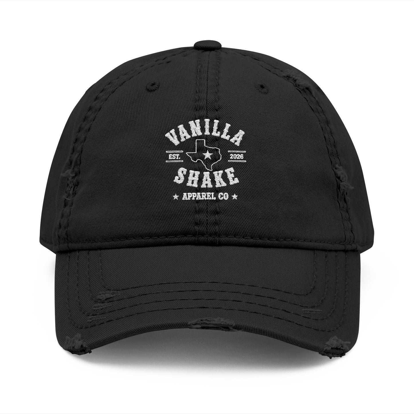 Distressed Dad Hat (Embroidery)