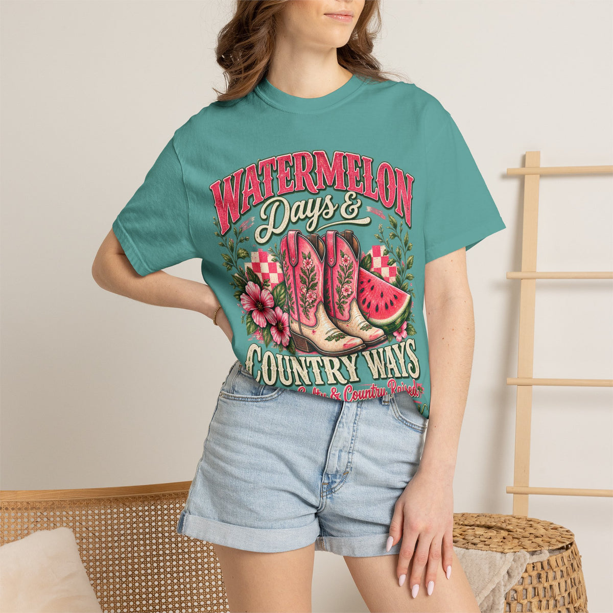 Watermelon Days & Country Ways T-Shirt