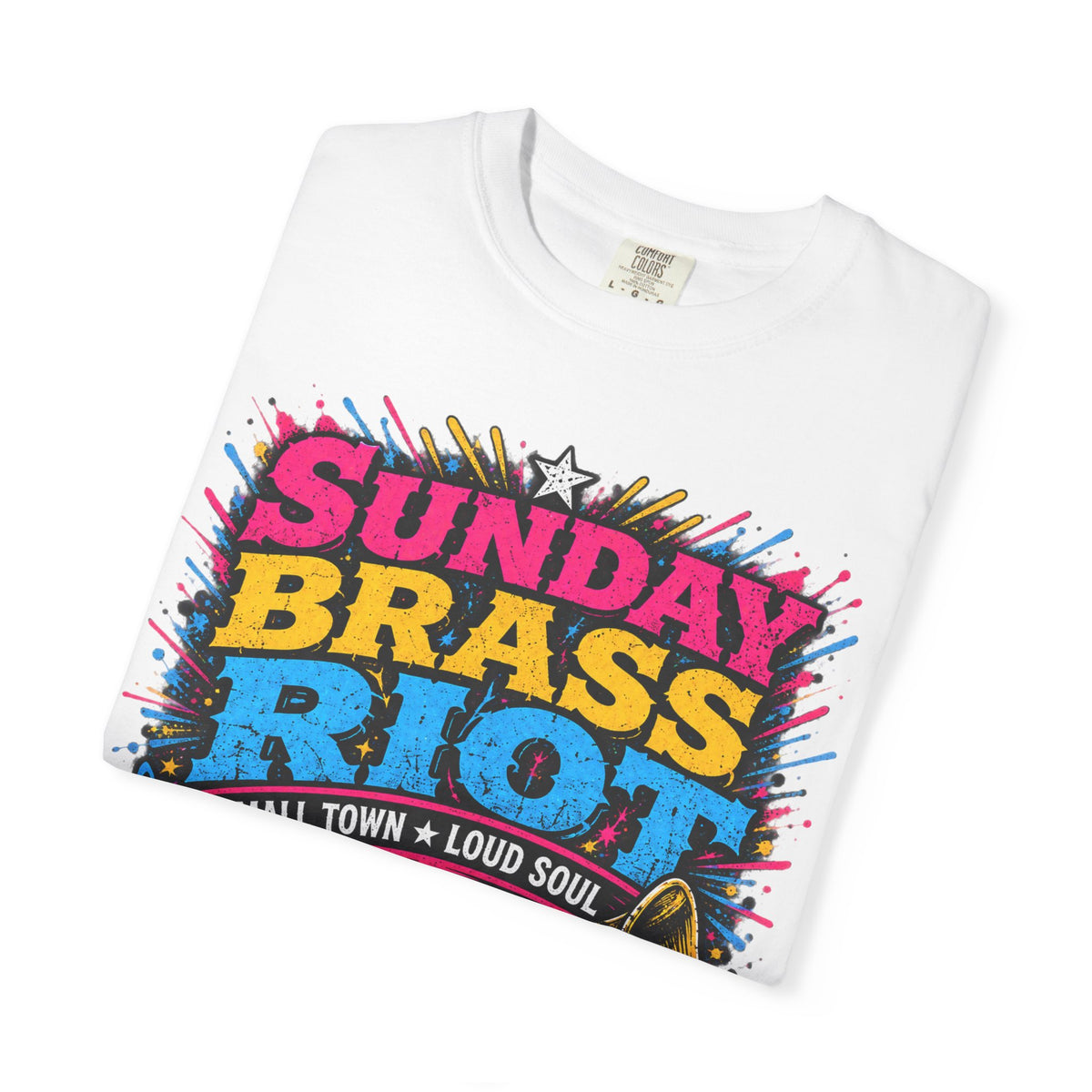 Sunday Brass Riot T‑Shirt — Gonzales Texas Band Tee