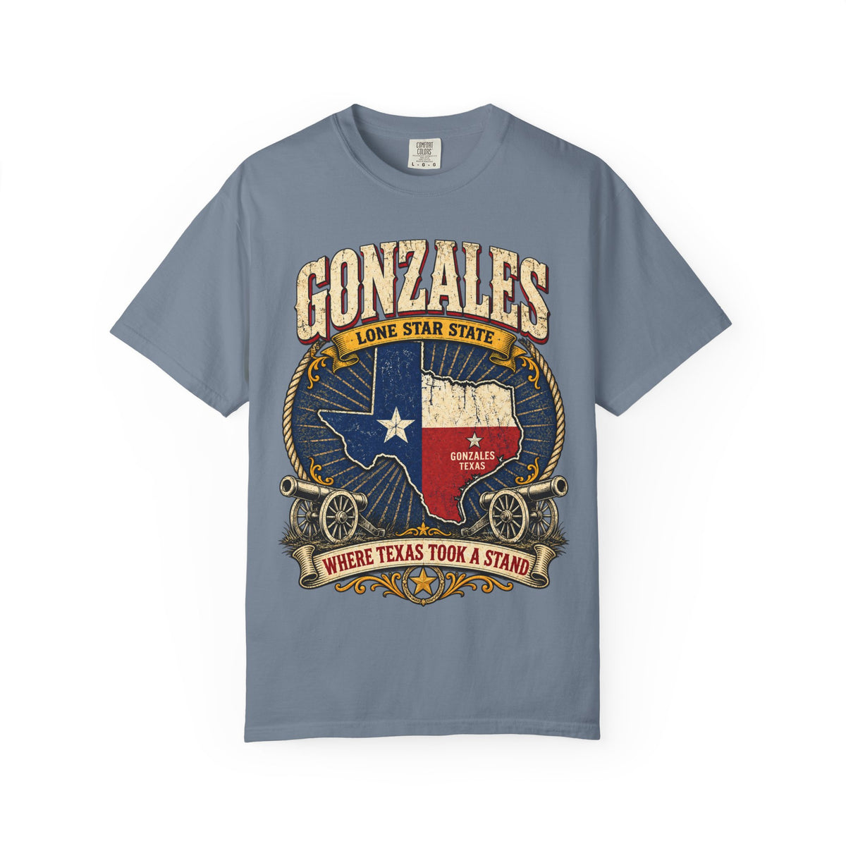 Gonzales Texas T-Shirt — 'Where Texas Took a Stand' Lone Star Heritage Tee