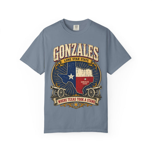 Gonzales Texas T-Shirt — 'Where Texas Took a Stand' Lone Star Heritage Tee