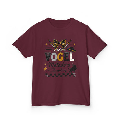 Matadors Elementary Kids T‑Shirt — "Vogel" School Spirit Tee